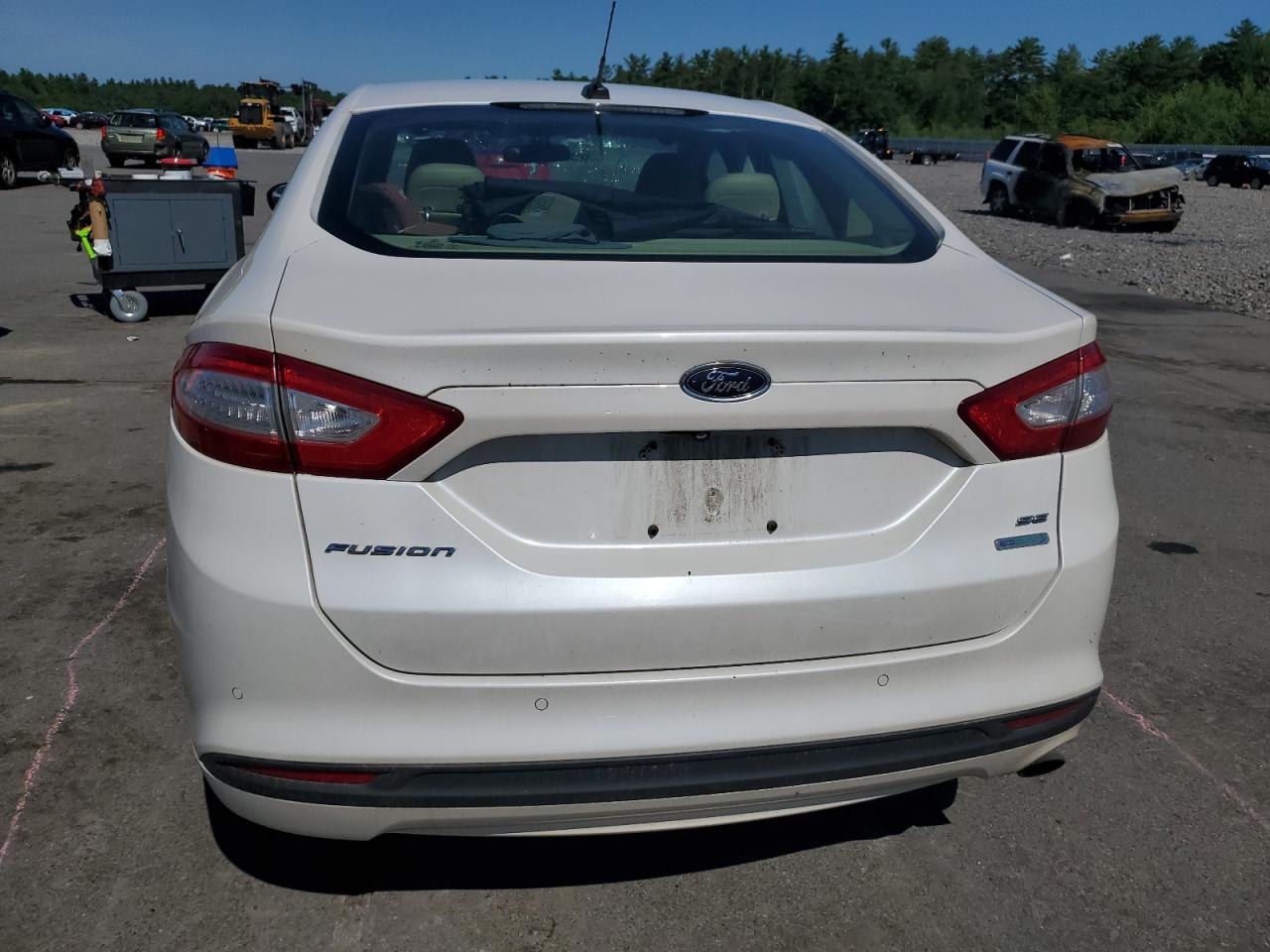 2014 Ford Fusion Se VIN: 3FA6P0HD9ER117859 Lot: 62922575