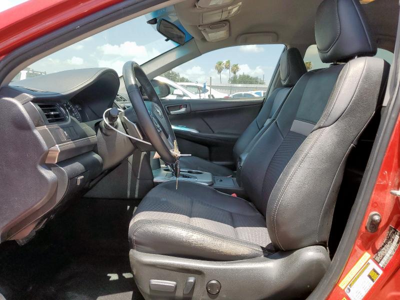  TOYOTA CAMRY 2014 Красный