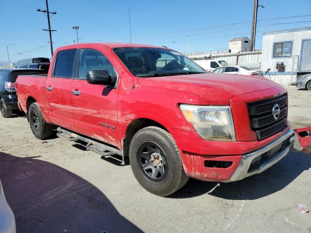  NISSAN TITAN 2021 Red