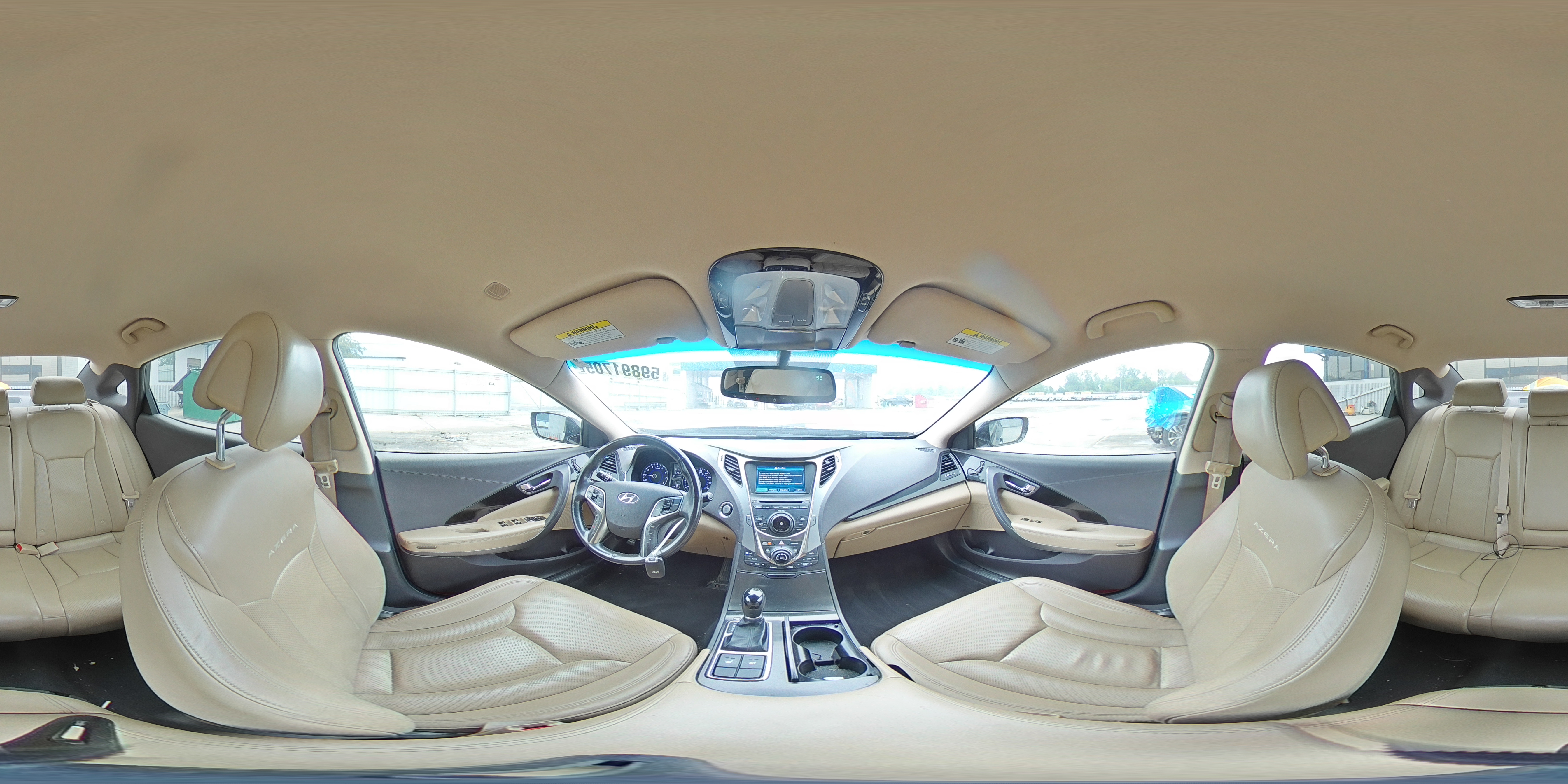 2012 Hyundai Azera Gls VIN: KMHFG4JGXCA184219 Lot: 59891705