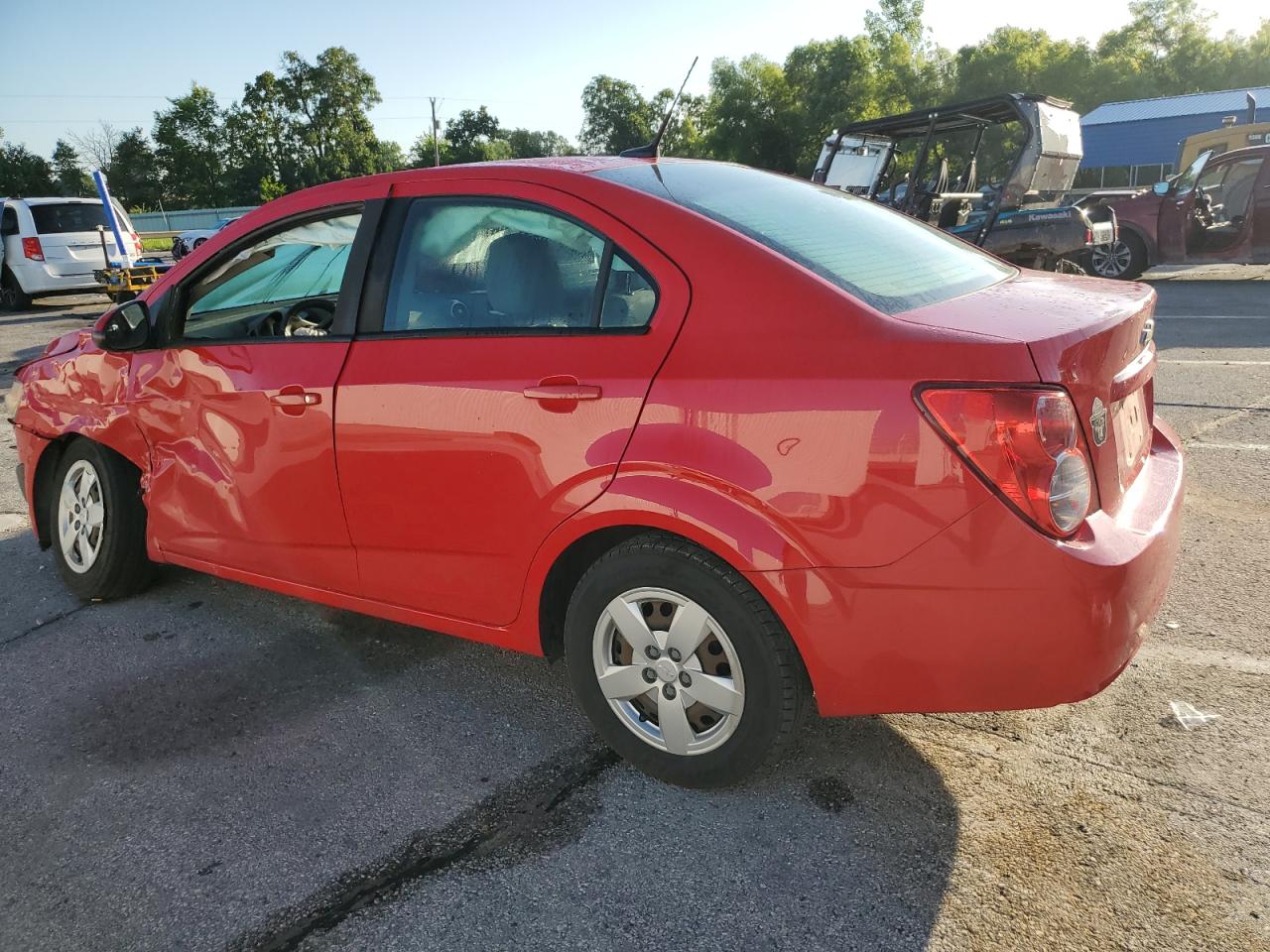 CHEVROLET SONIC 2014 VIN 1G1JA5SH1E4173553 zdjęcie 2
