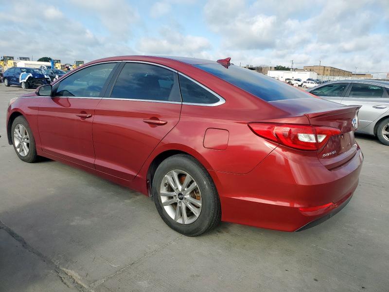  HYUNDAI SONATA 2016 Красный