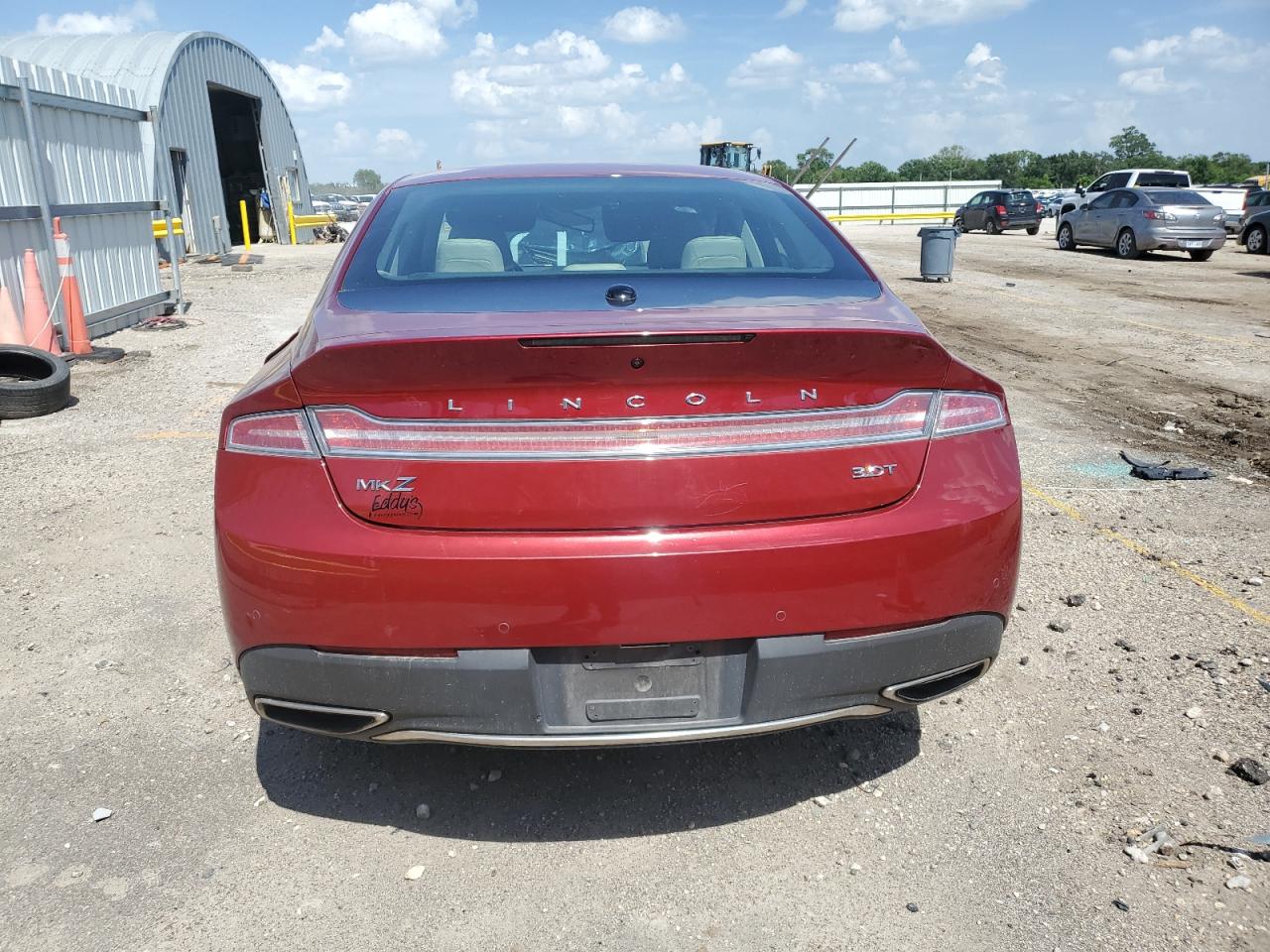 2017 Lincoln Mkz Reserve VIN: 3LN6L5EC1HR614032 Lot: 61980805