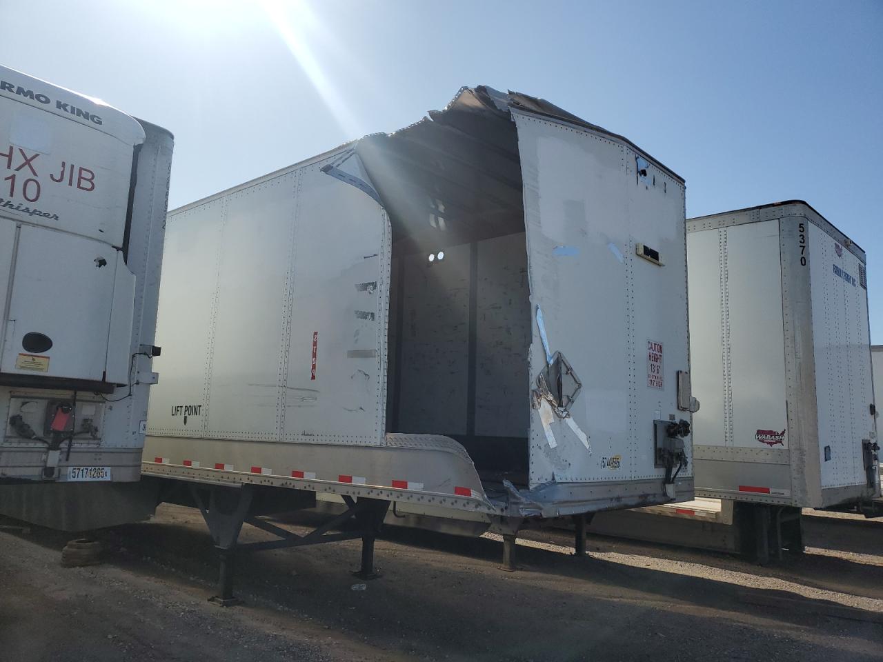 2017 Hyundai Translead Vc2530152-Js Dry Van Trailer de vânzare în Phoenix, AZ - Front End