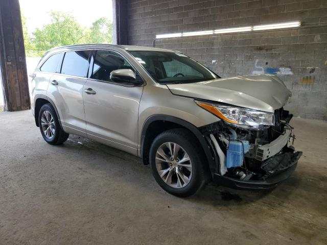  TOYOTA HIGHLANDER 2015 Kremowy