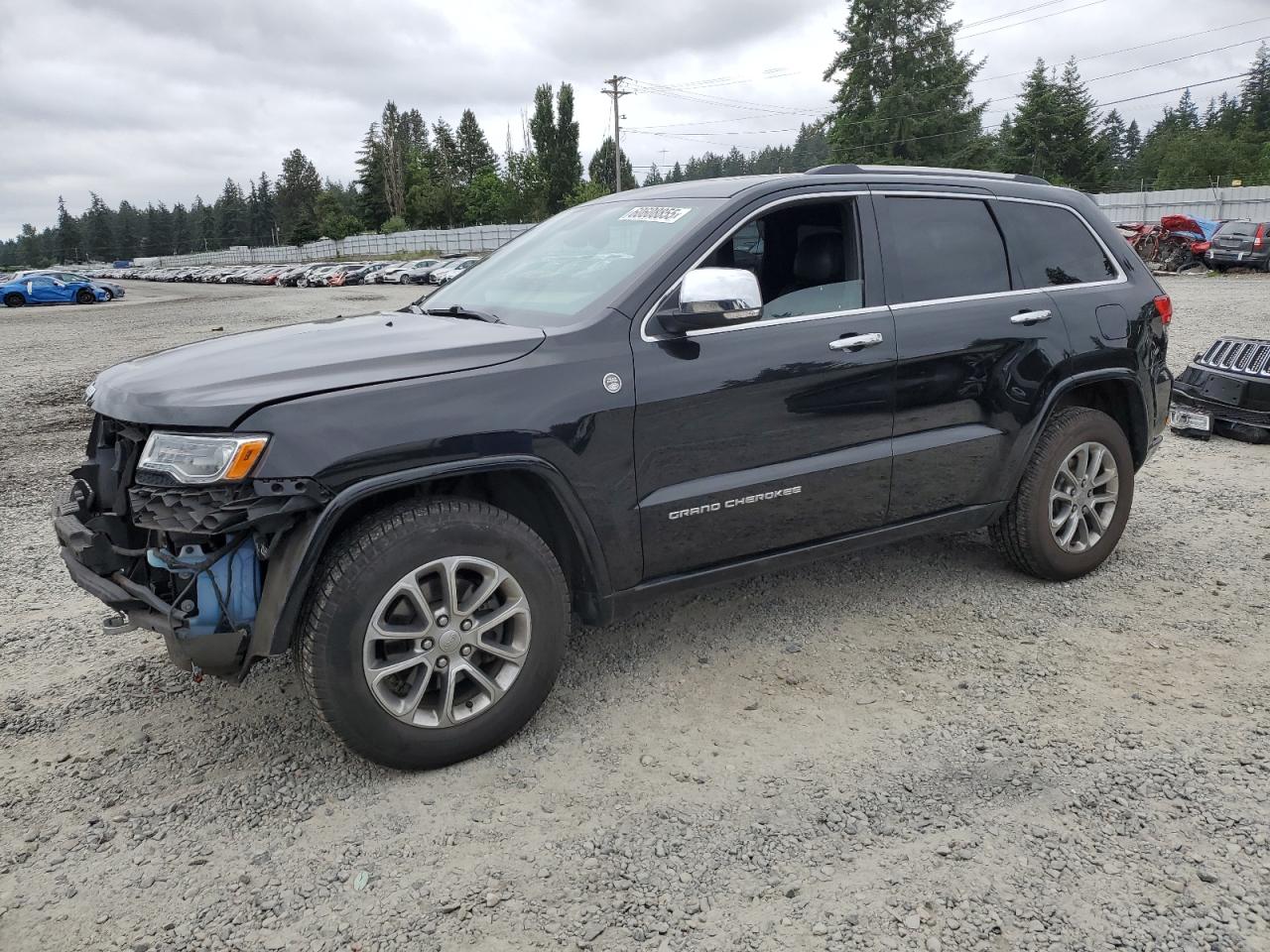 2015 Jeep Grand Cherokee Overland იყიდება Graham-ში, WA - Front End