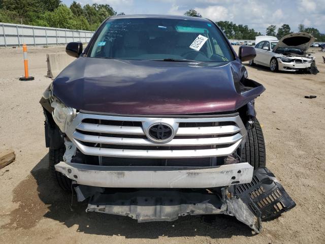  TOYOTA HIGHLANDER 2012 Burgundy