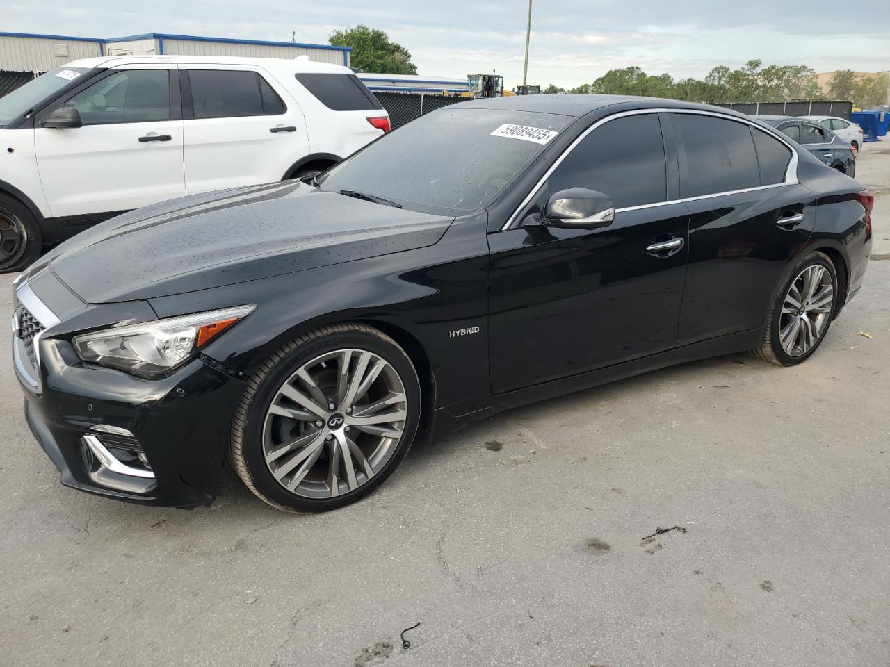 2018 Infiniti Q50 Hybrid Luxe de vânzare în Orlando, FL - Minor Dent/Scratches