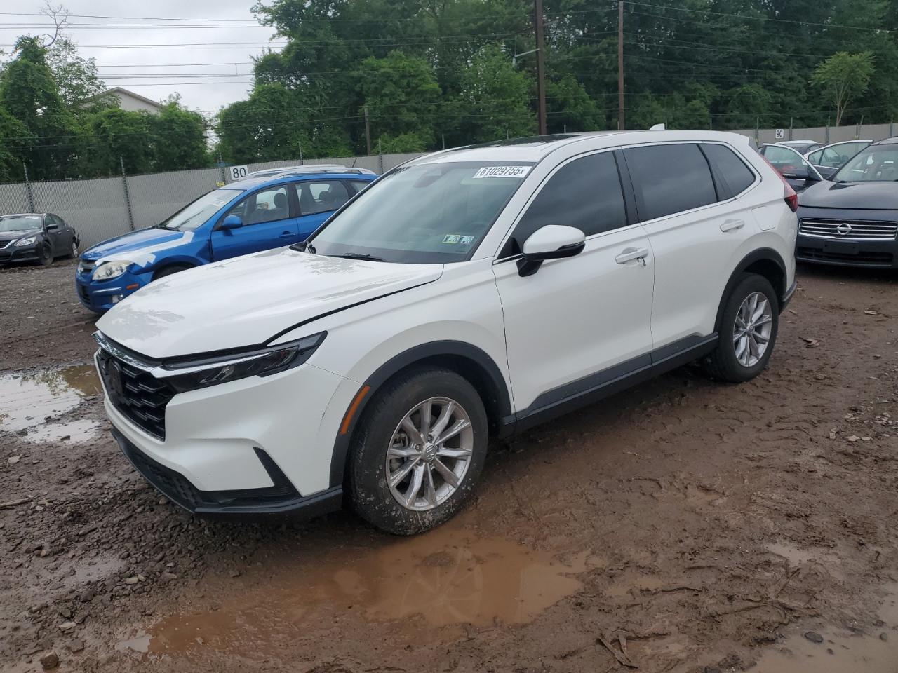 2024 Honda Cr-V Ex на продаже в Chalfont, PA - Vandalism