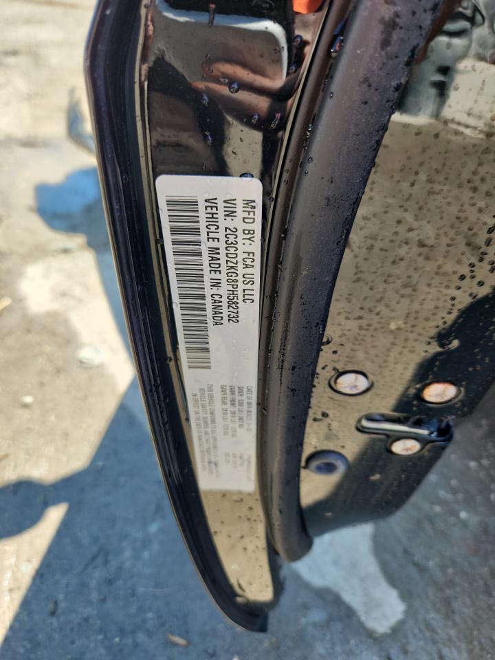 2023 Dodge Challenger Gt VIN: 2C3CDZKG8PH582732 Lot: 62166225