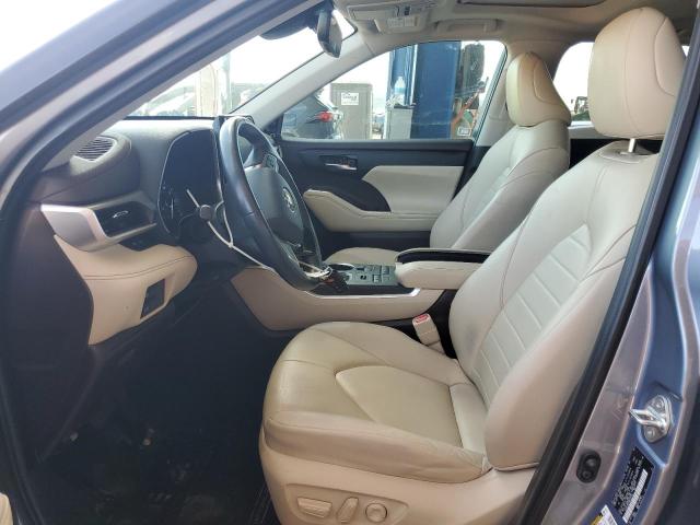  TOYOTA HIGHLANDER 2021 Blue