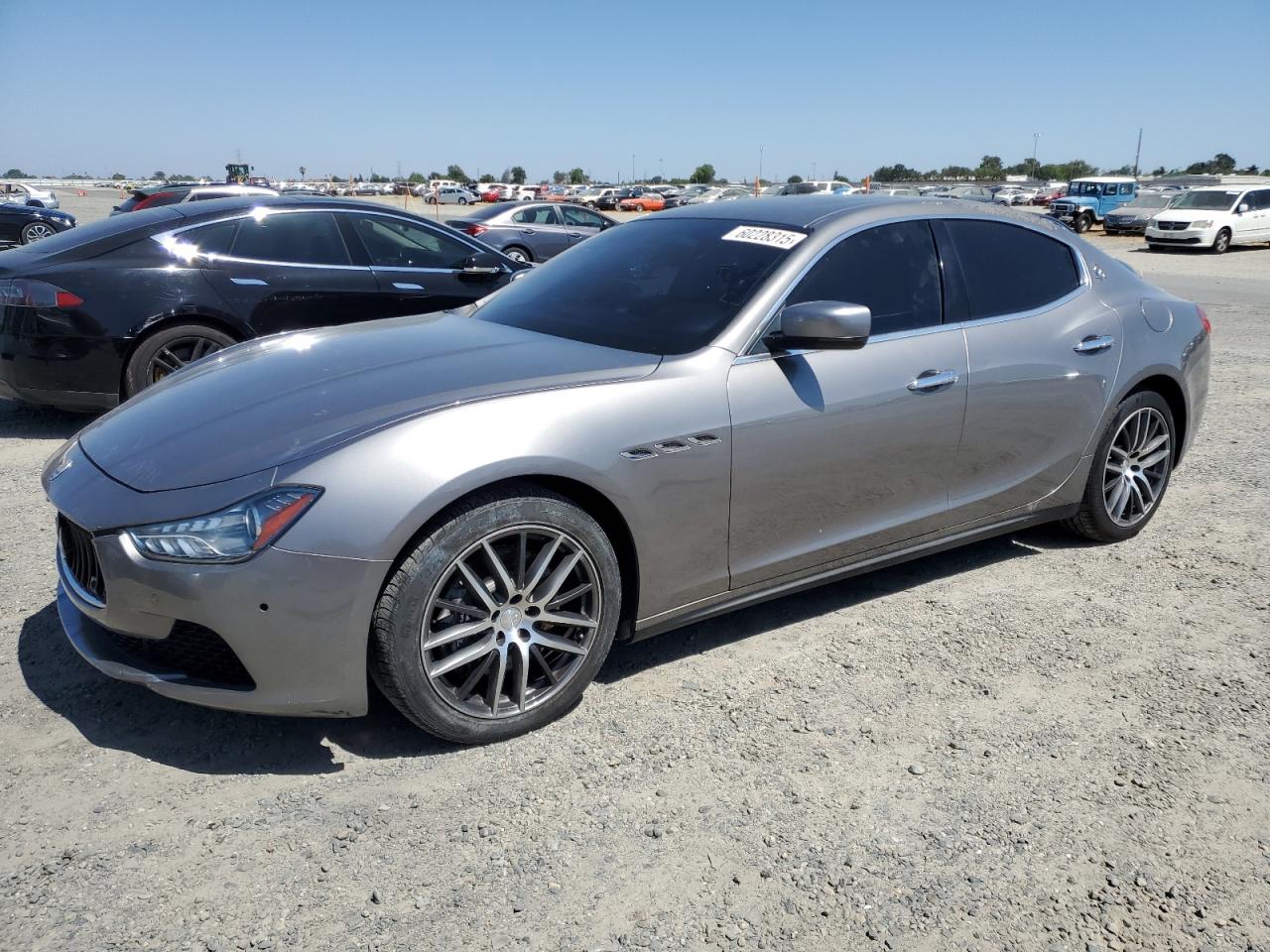 2015 Maserati Ghibli S na sprzedaż w Sacramento, CA - Front End