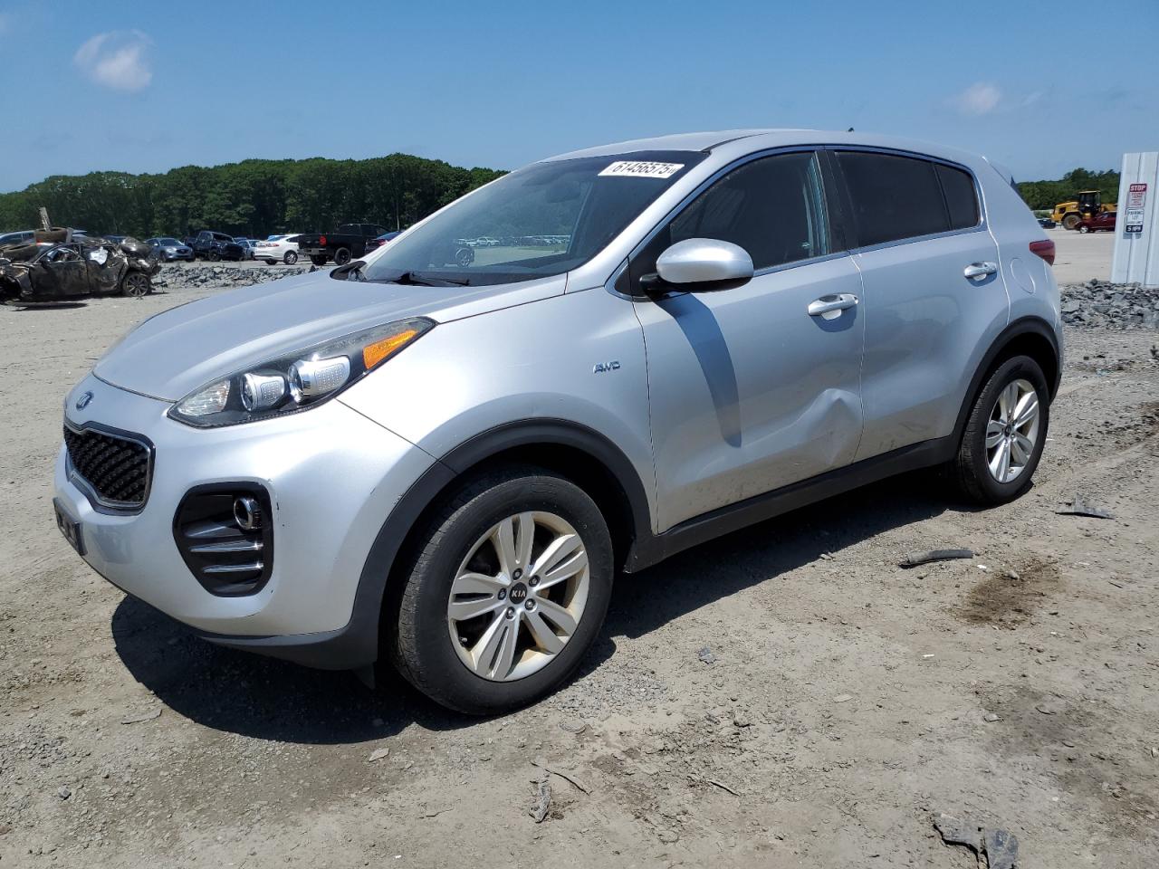 2017 Kia Sportage Lx იყიდება Assonet-ში, MA - Side