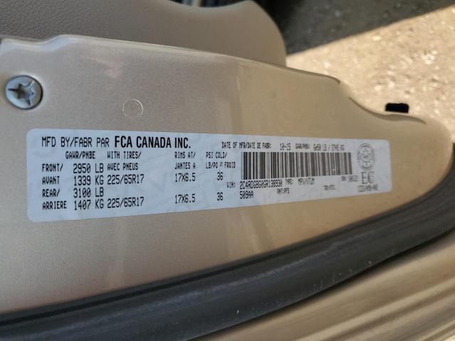 2016 DODGE GRAND CARAVAN SE  