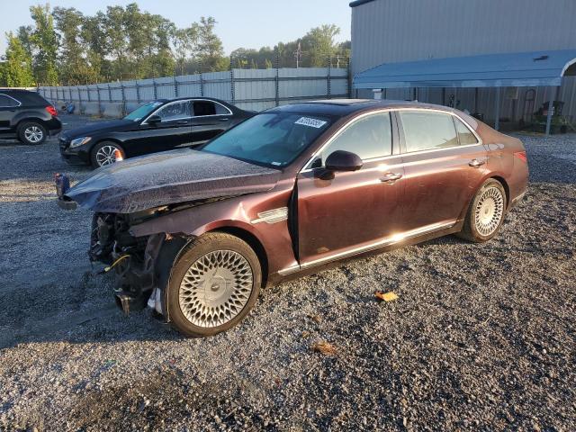  GENESIS G90 2021 Burgundy