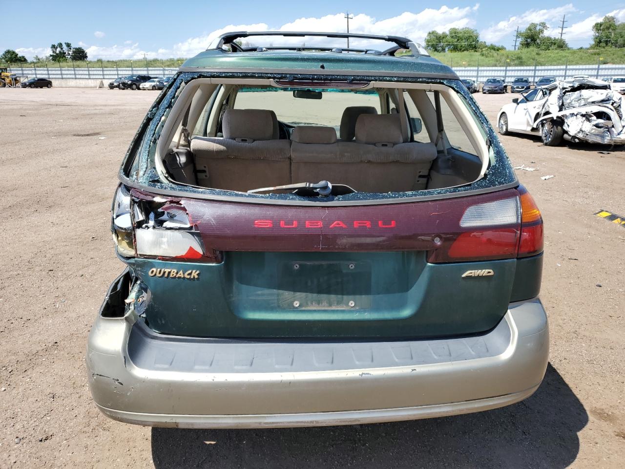 2002 Subaru Legacy Outback VIN: 4S3BH665326645636 Lot: 61762555
