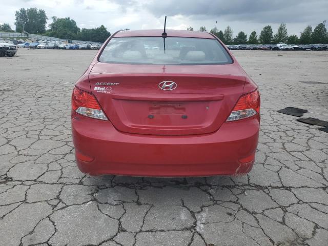 Sedans HYUNDAI ACCENT 2014 Red