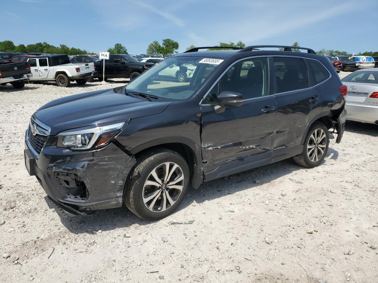 2019 Subaru Forester Limited en Venta en West Warren, MA - Rear End