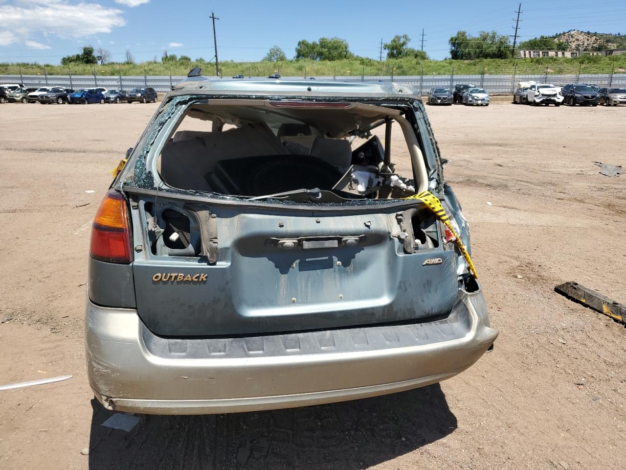2001 Subaru Legacy Outback Awp VIN: 4S3BH675816619742 Lot: 61595395