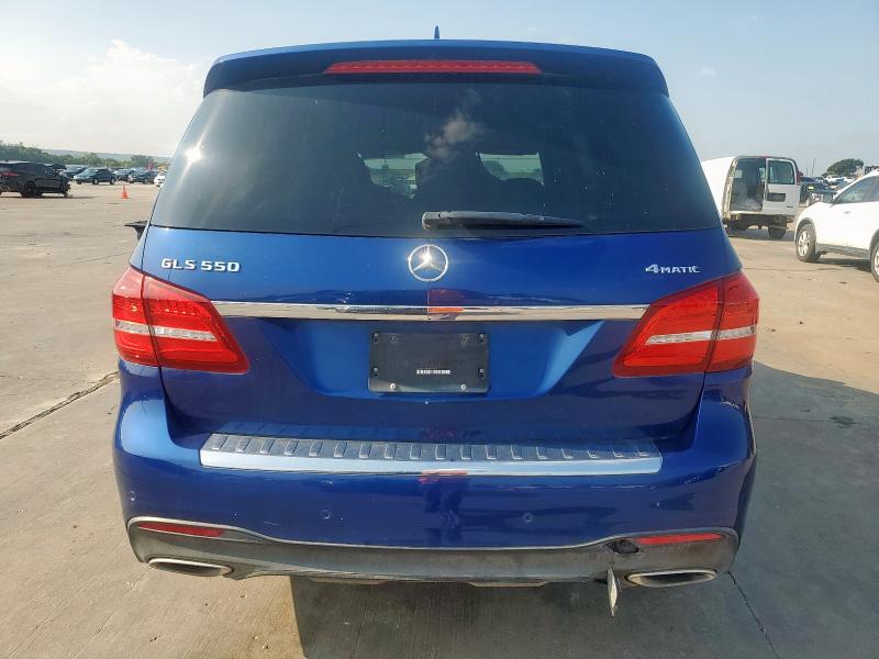  MERCEDES-BENZ GLS-CLASS 2018 Granatowy