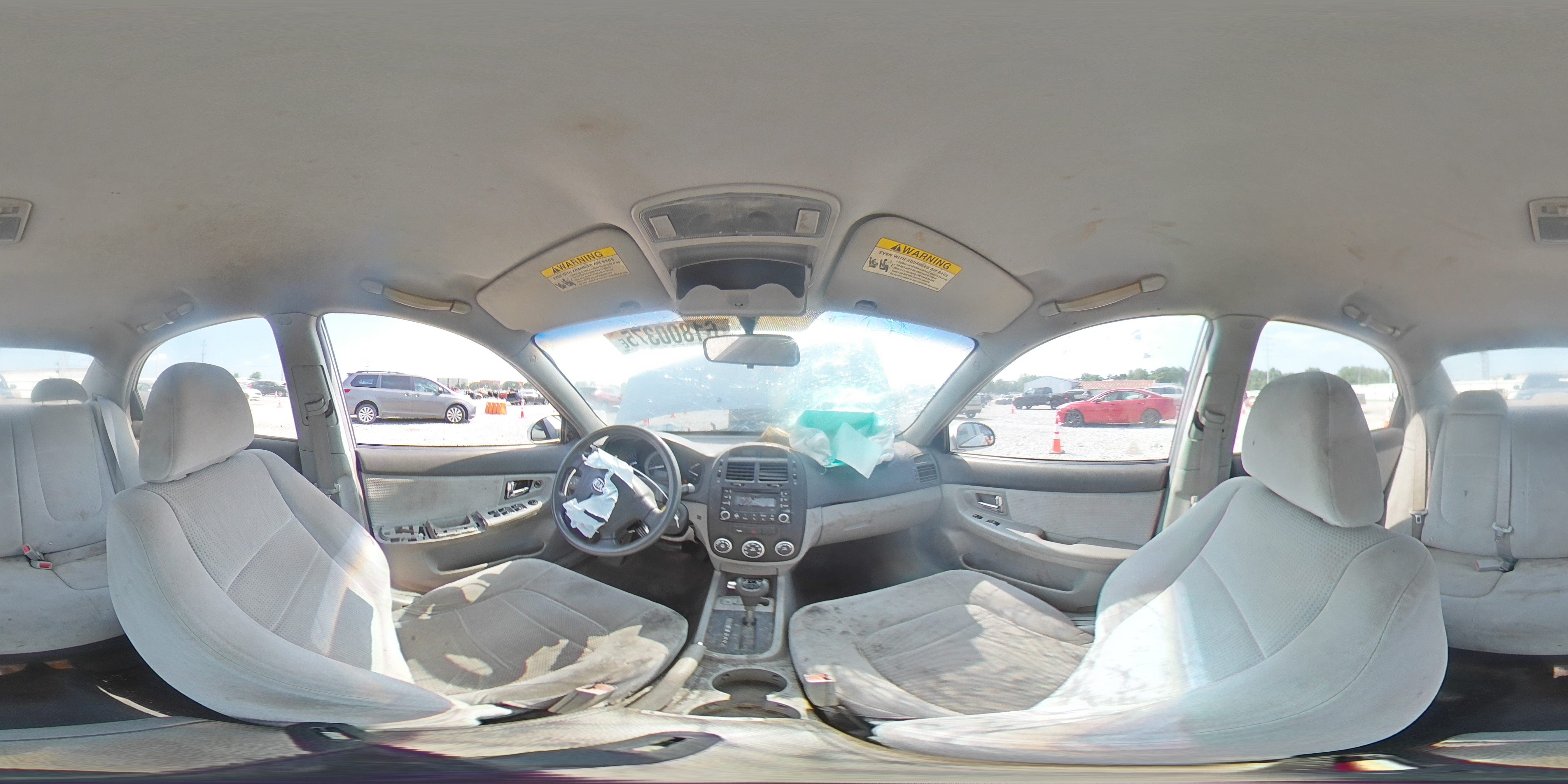 2007 Kia Spectra Ex VIN: KNAFE121675412618 Lot: 61800375