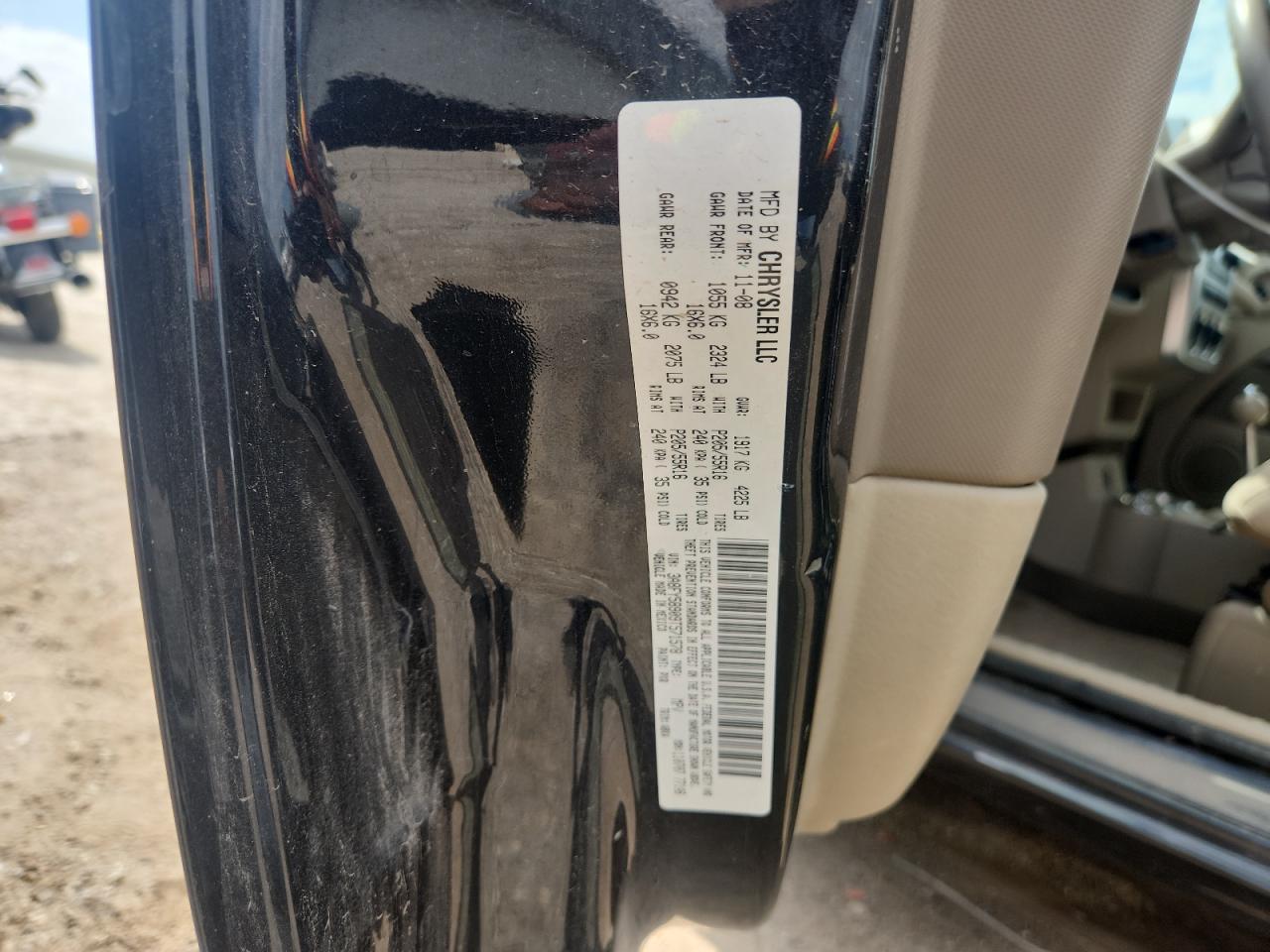 2009 Chrysler Pt Cruiser Touring VIN: 3A8FY58909T571578 Lot: 62107305