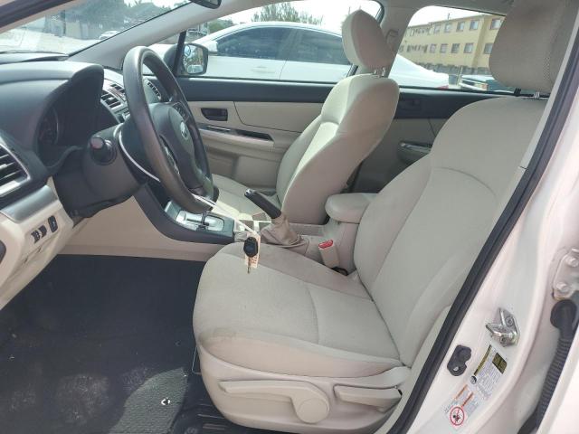  SUBARU IMPREZA 2016 White