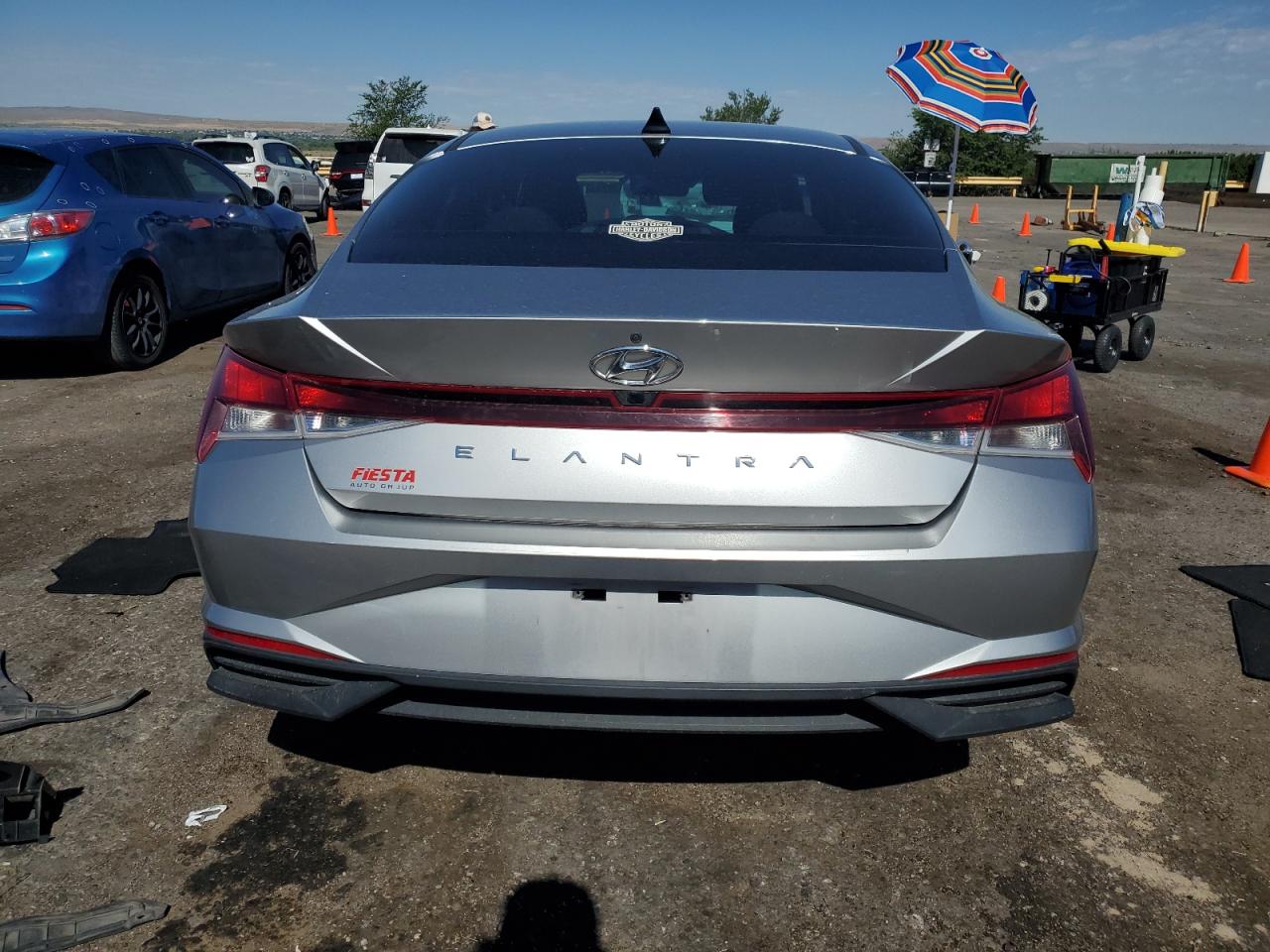 2022 Hyundai Elantra Sel VIN: 5NPLS4AG9NH055955 Lot: 61495885