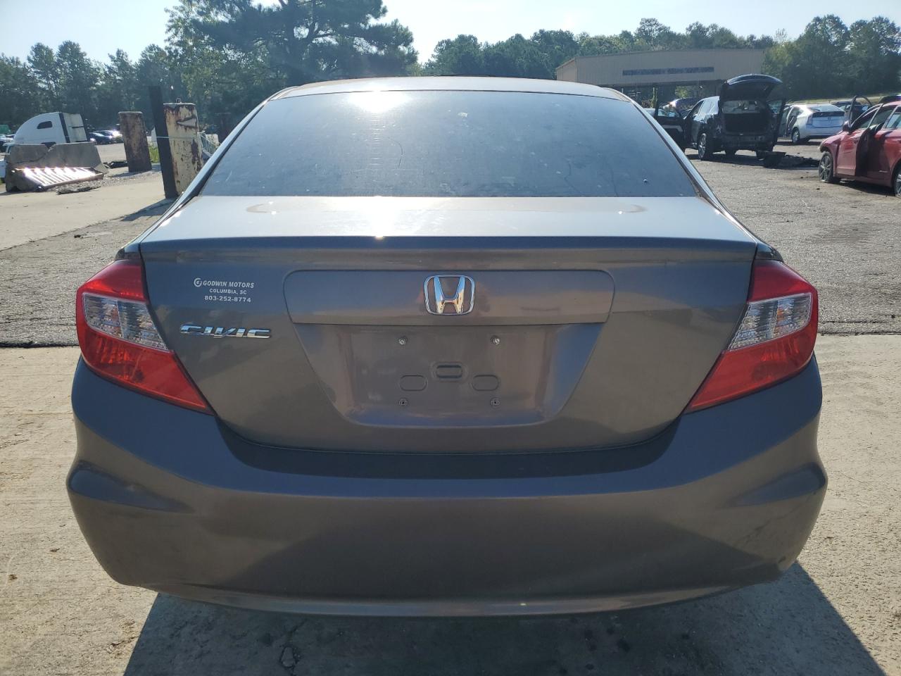 2012 Honda Civic Lx VIN: 19XFB2F51CE100400 Lot: 62527935