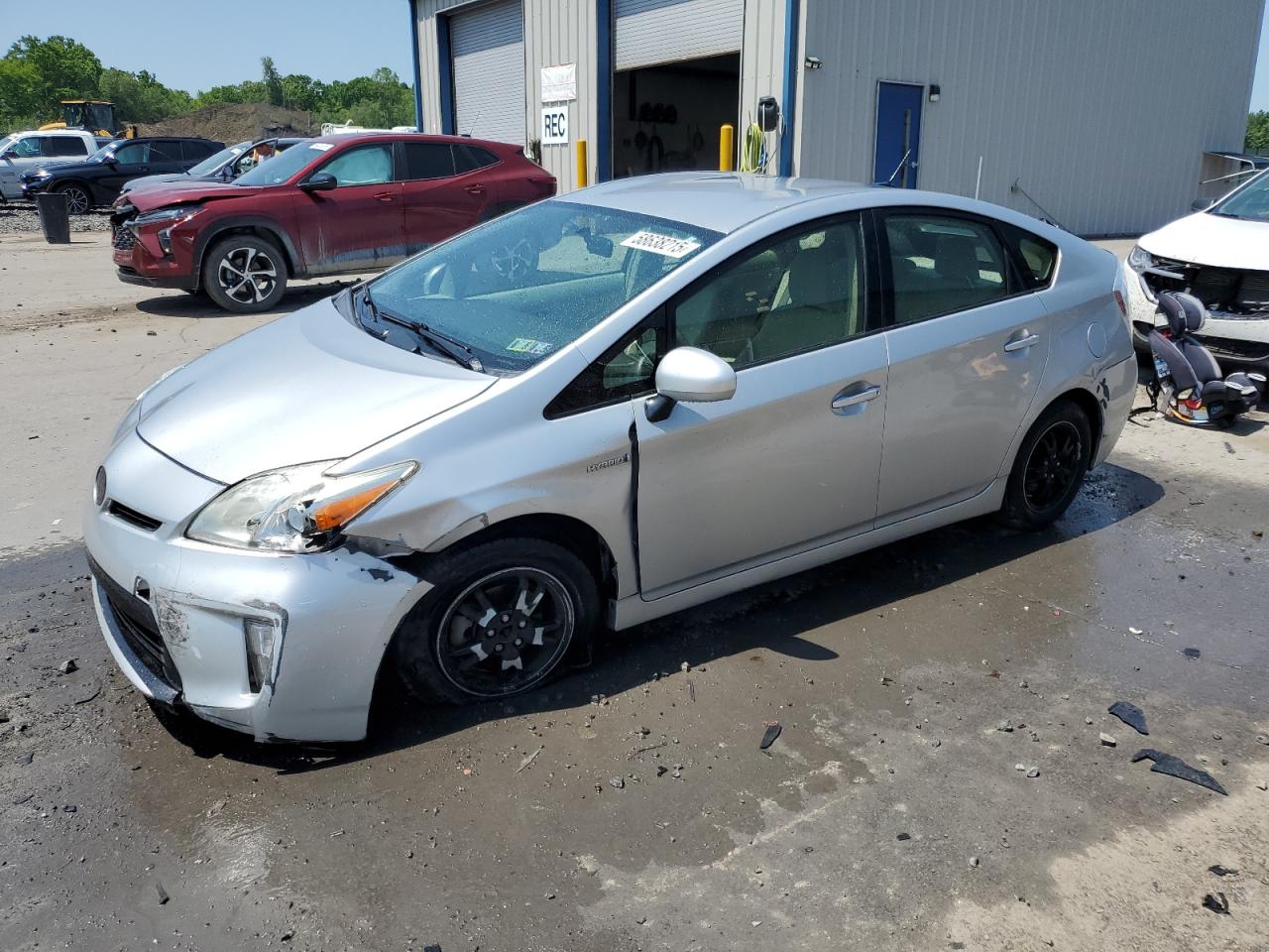 2012 Toyota Prius zu verkaufen in Duryea, PA - Front End