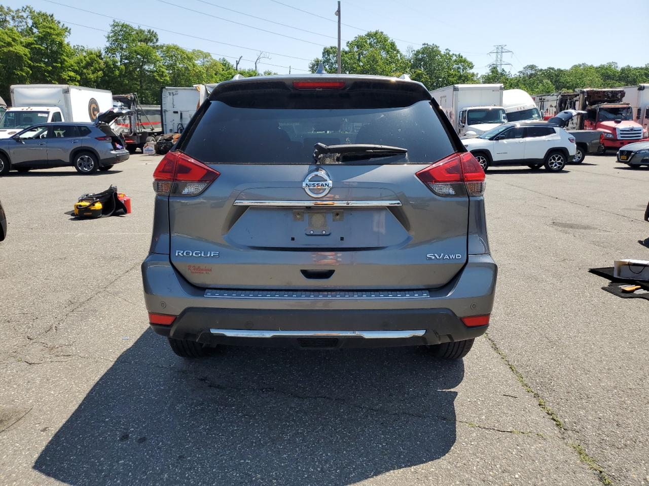 2020 Nissan Rogue S VIN: JN8AT2MVXLW120486 Lot: 61615265
