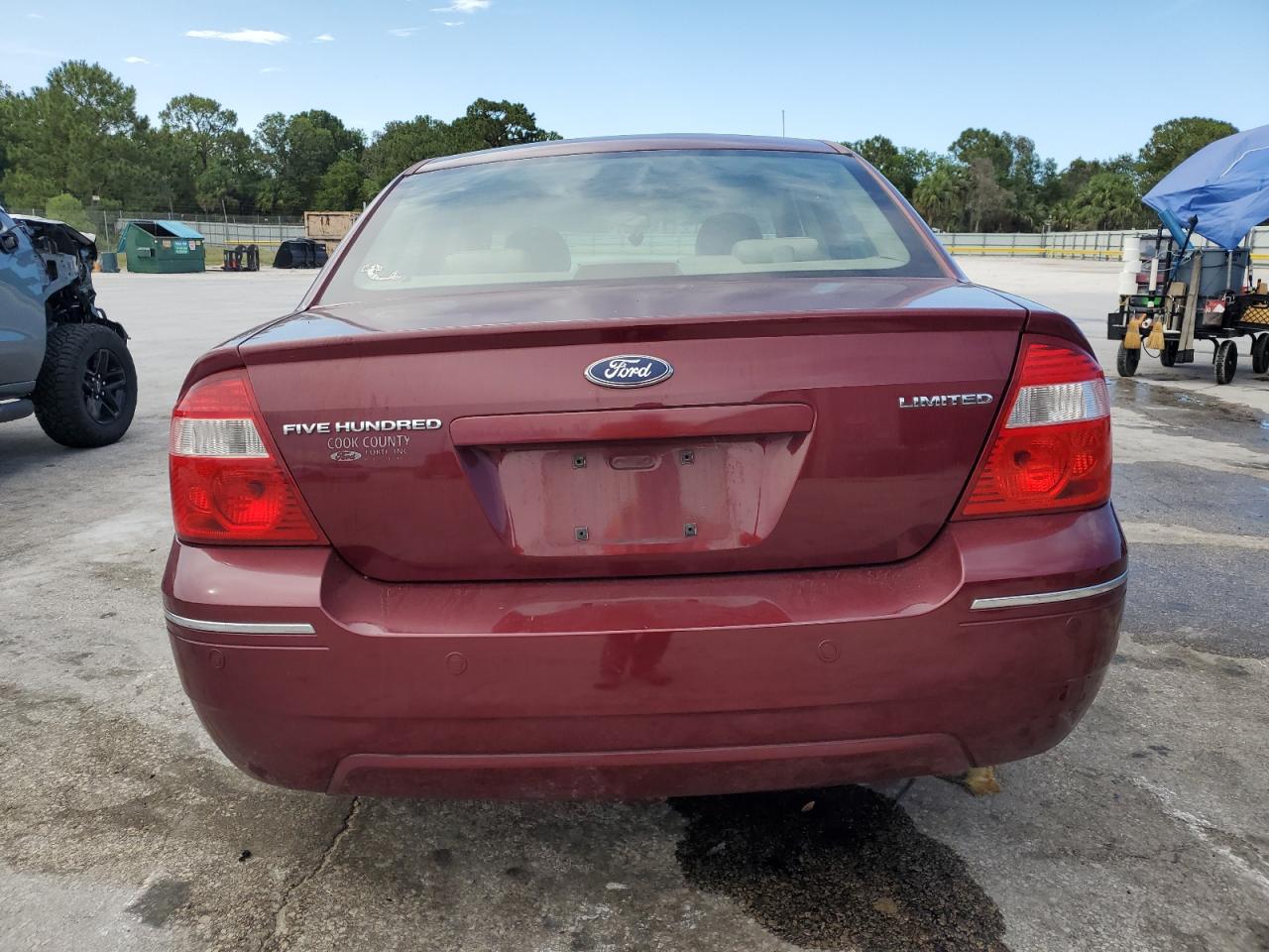 2006 Ford Five Hundred Limited VIN: 1FAFP25196G127452 Lot: 61756795