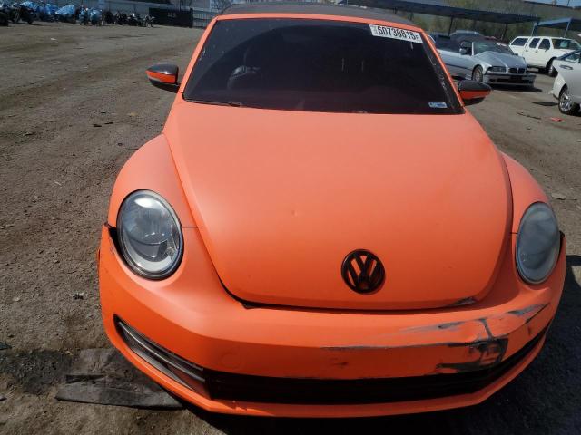Cabriolets VOLKSWAGEN BEETLE 2013 Pomarańczowy