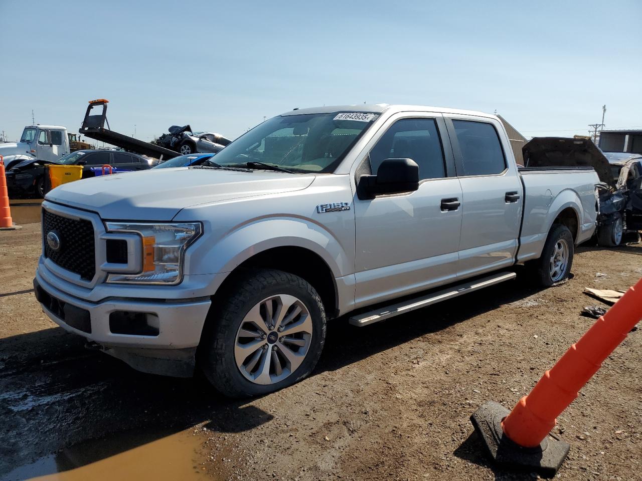 2018 Ford F150 Supercrew silver null gas 1FTFW1EG6JKC82669 photo #1