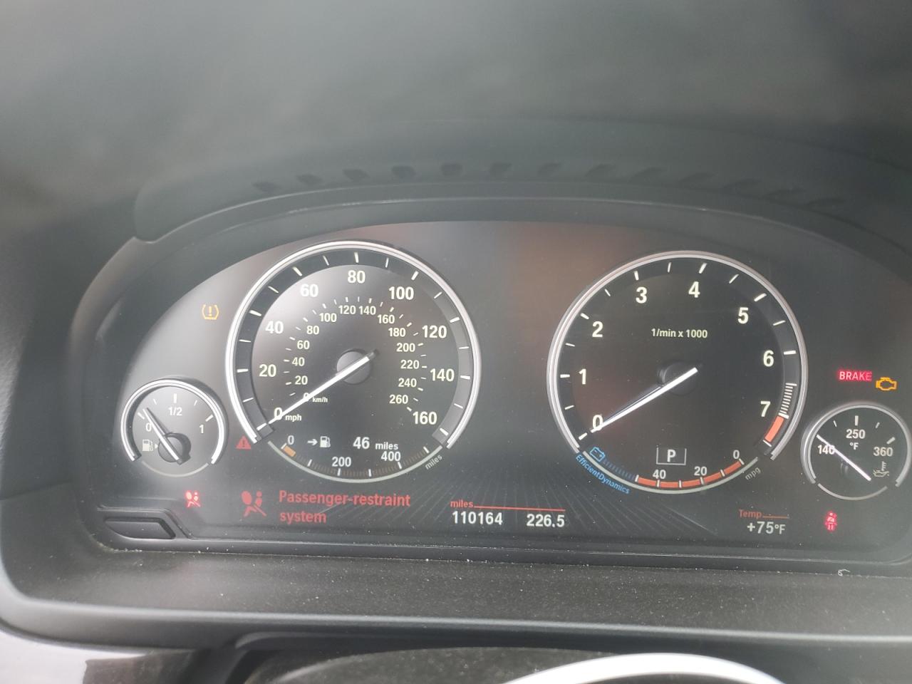 2013 BMW 535 Xi VIN: WBAFU7C56DDU71581 Lot: 65960115