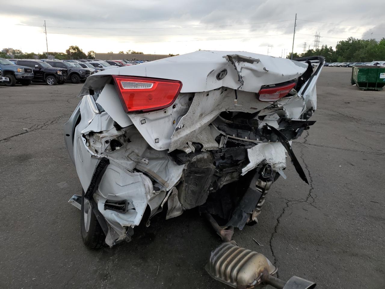 2015 Kia Optima Lx VIN: 5XXGM4A70FG373195 Lot: 62197965