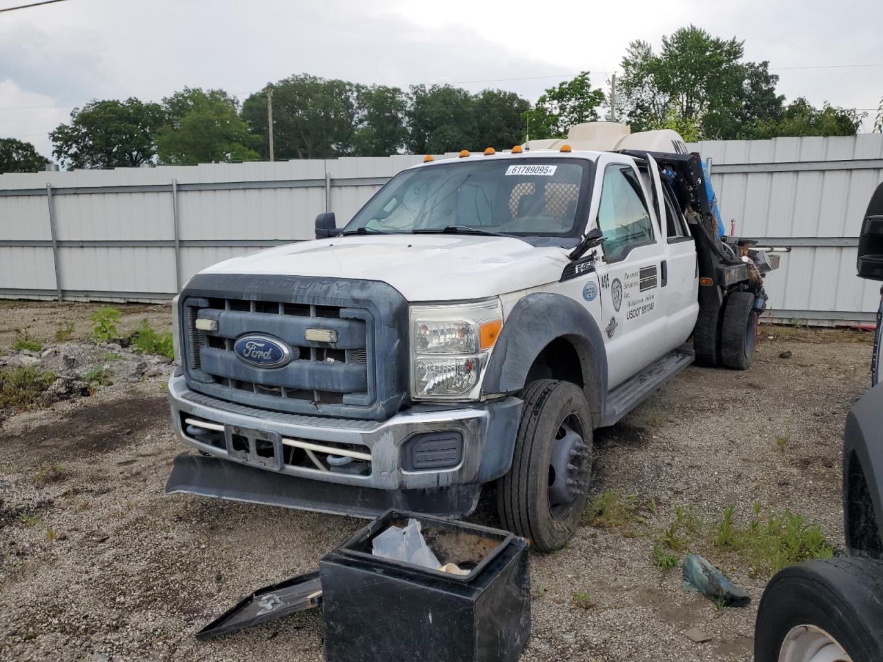 FORD F450 2012 VIN 1FD0W4GT5CEC48737