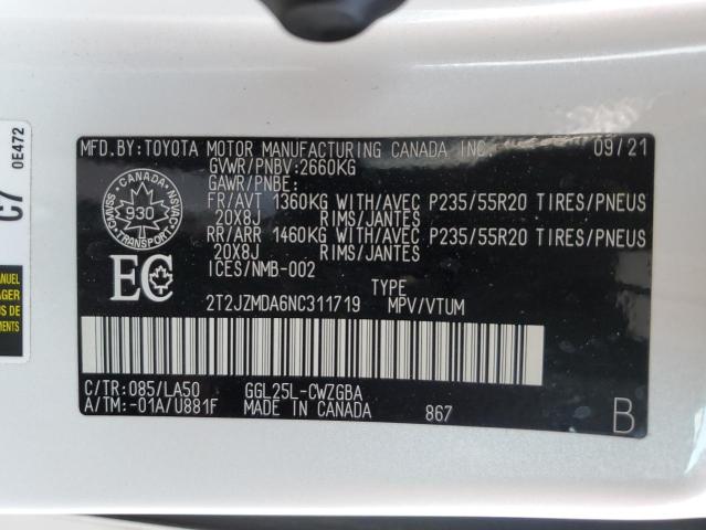 2022 LEXUS RX 350  