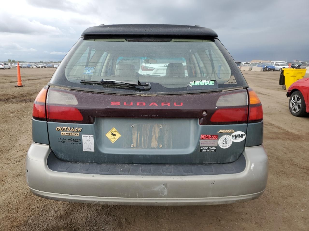 2002 Subaru Legacy Outback Limited VIN: 4S3BH686827601860 Lot: 61432045