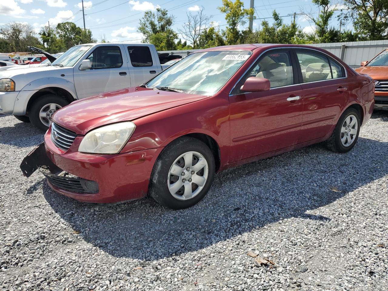 2007 Kia Optima Lx na sprzedaż w Riverview, FL - Front End