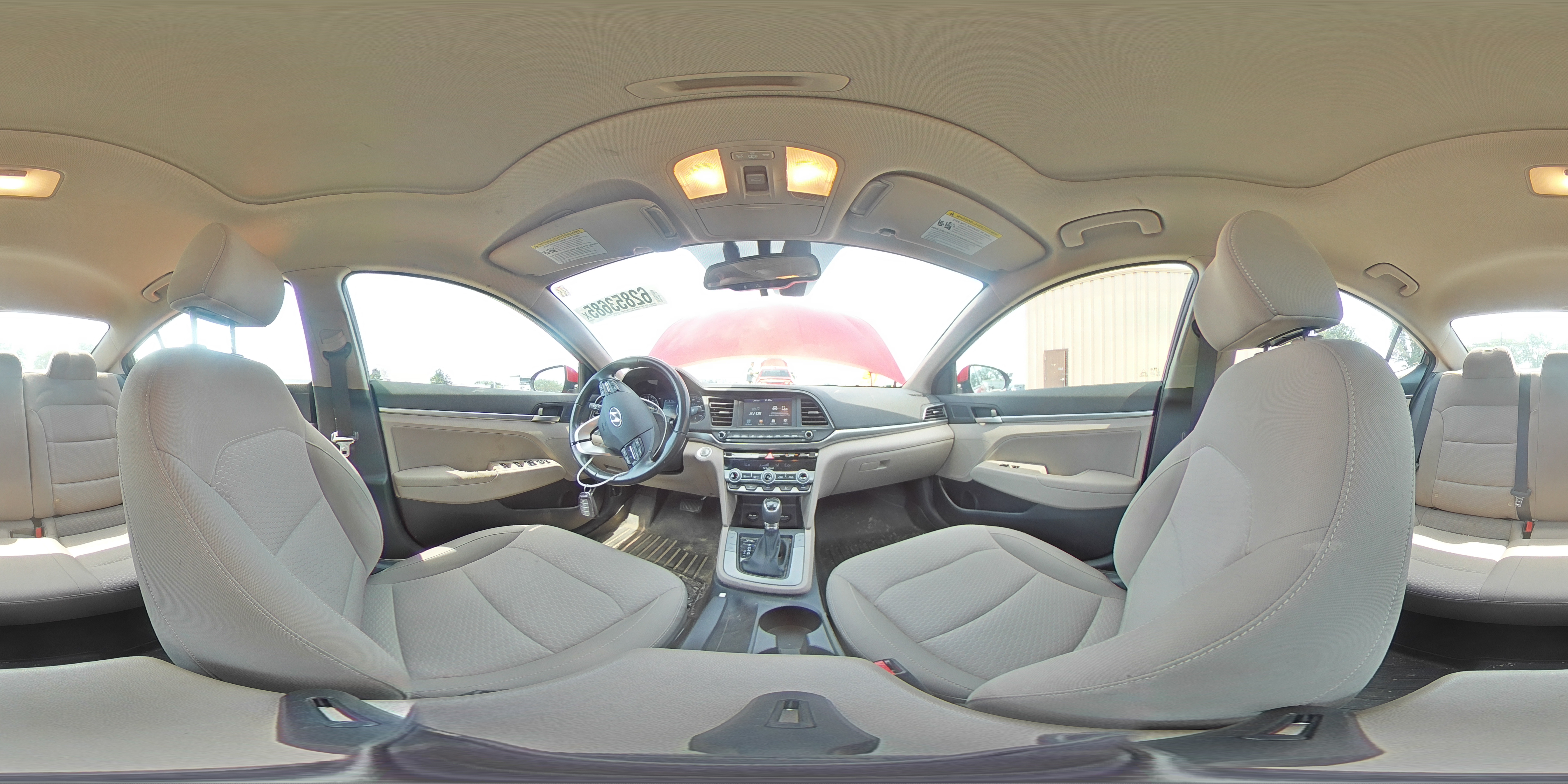 2019 Hyundai Elantra Sel VIN: KMHD84LFXKU778766 Lot: 62853685