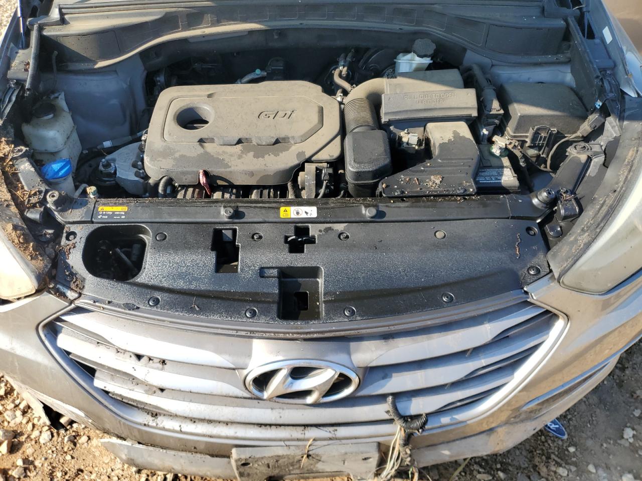 2017 Hyundai Santa Fe Sport VIN: 5XYZT3LBXHG419394 Lot: 62192675