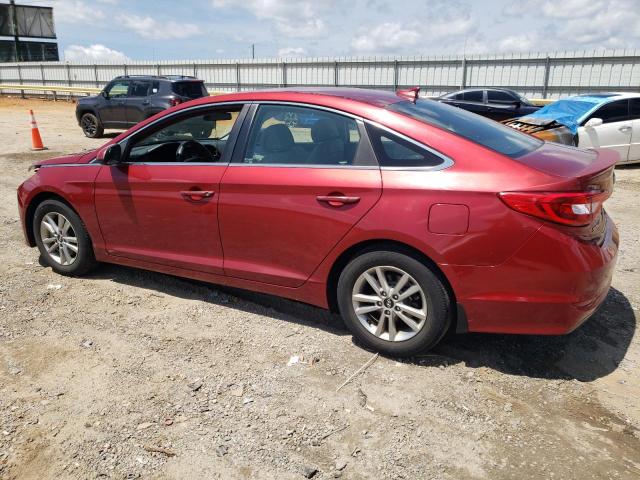  HYUNDAI SONATA 2015 Czerwony