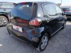 2010 TOYOTA AYGO BLACK for sale at Copart WOLVERHAMPTON