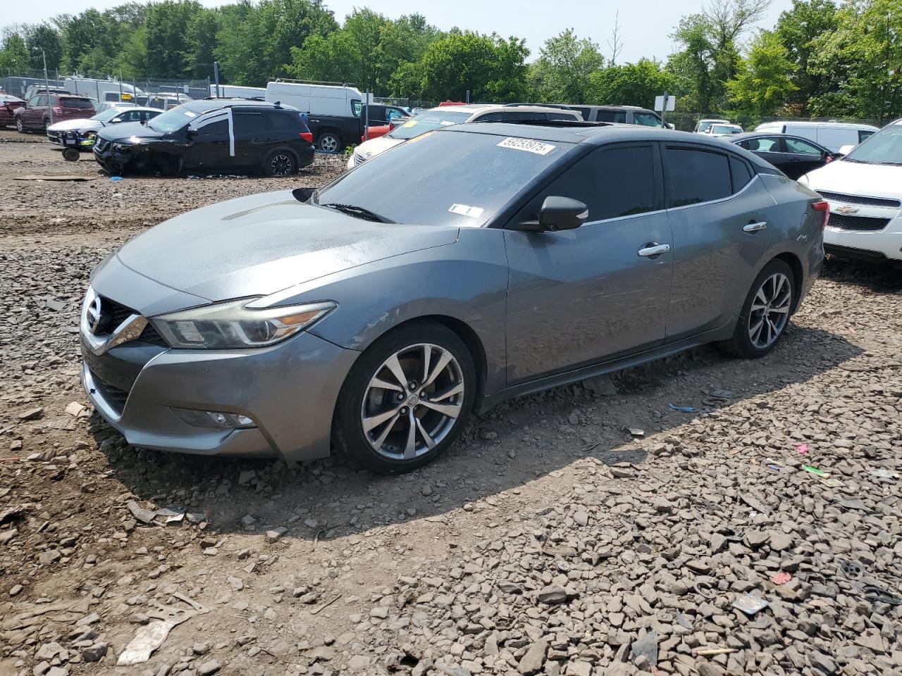 2017 Nissan Maxima 3.5S zu verkaufen in Chalfont, PA - Vandalism