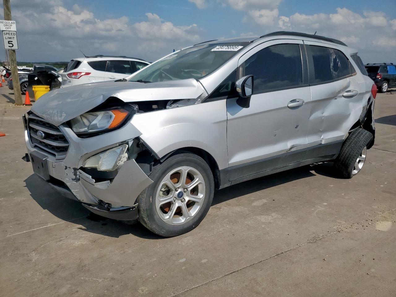 2020 Ford Ecosport Se for Sale in Grand Prairie, TX - Front End
