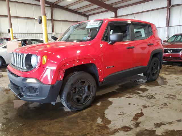 JEEP RENEGADE 2018 Czerwony