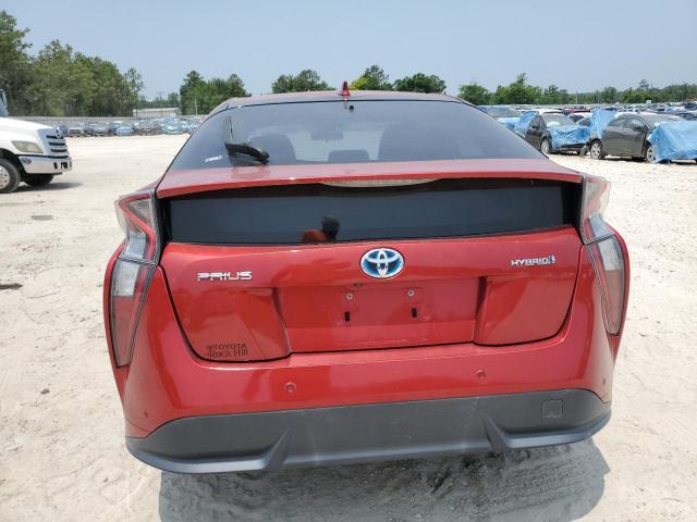 Hatchbacks TOYOTA PRIUS 2017 Red
