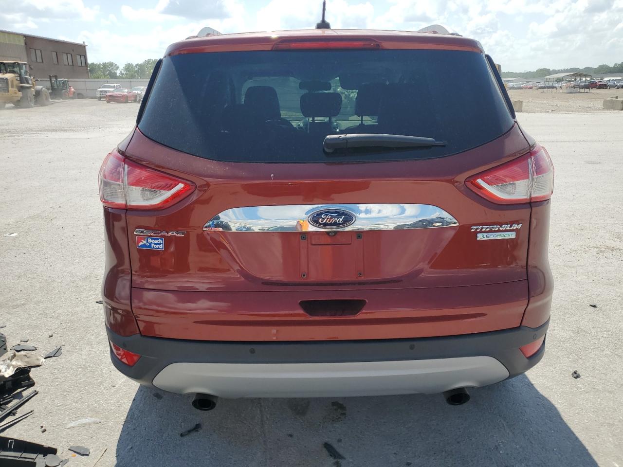 2016 Ford Escape Titanium VIN: 1FMCU0JX8GUA51743 Lot: 62603245