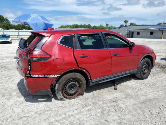  NISSAN ROGUE 2017 Czerwony